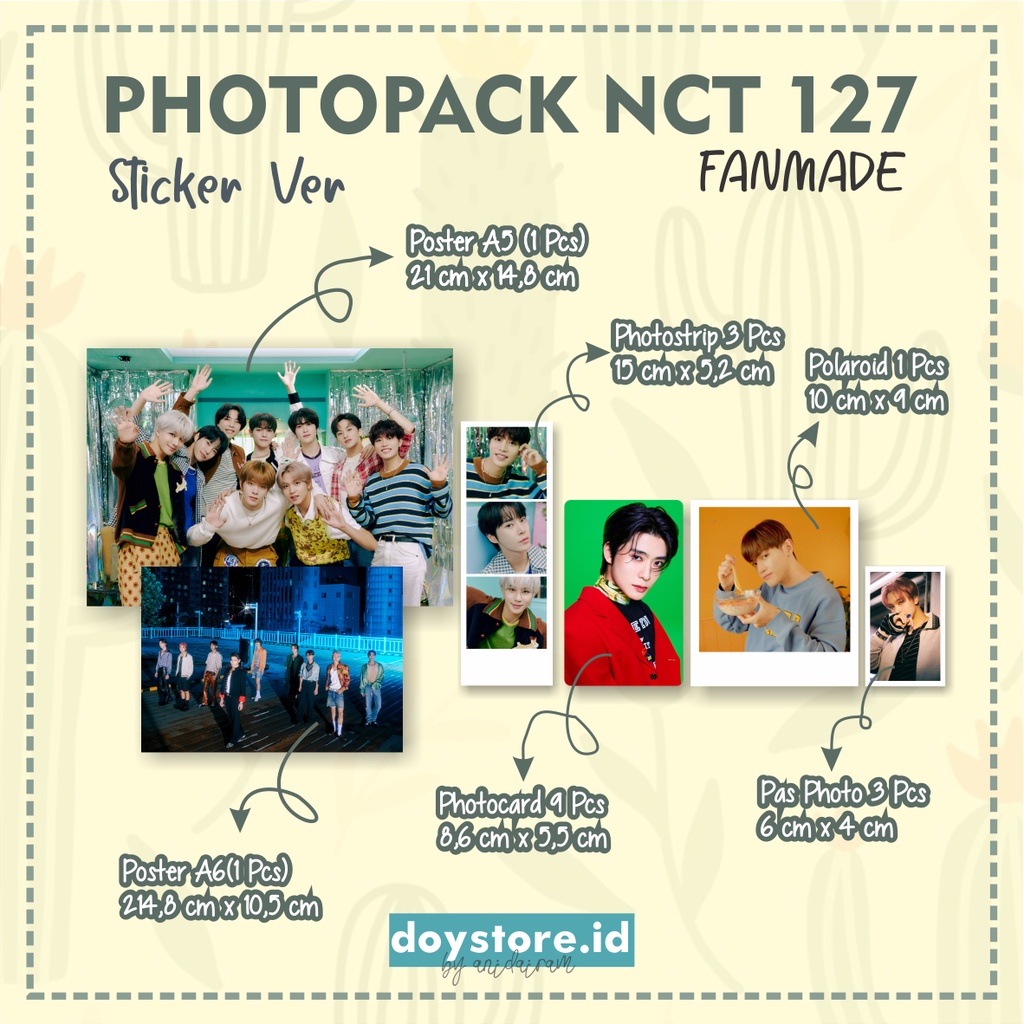 [BACA DESKRIPSI] Fankit NCT127 Fanmade by doystoreid