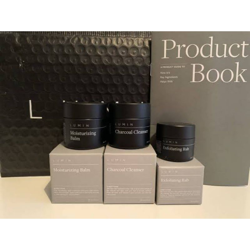 Lumin Skincare for Men Classic Maintenance Set