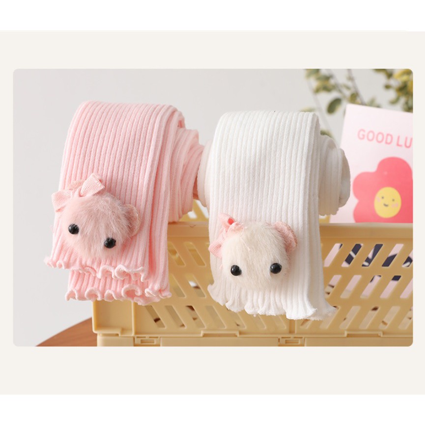 Legging bayi dan anak import motif boneka bulu cute