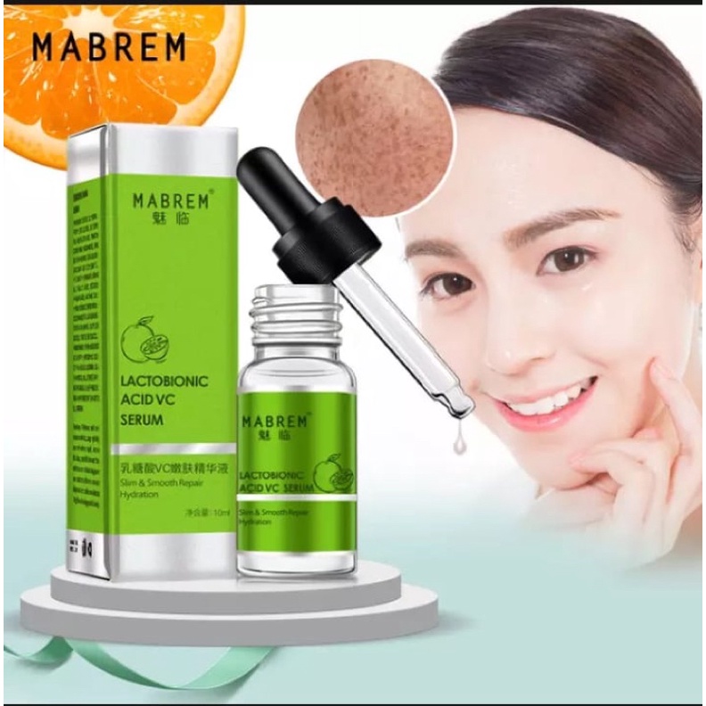 [MABREM Serum Laktobionik]  Efektif Menghilangkan Keratin dan Komedo Serum Perbaikan Wajah
