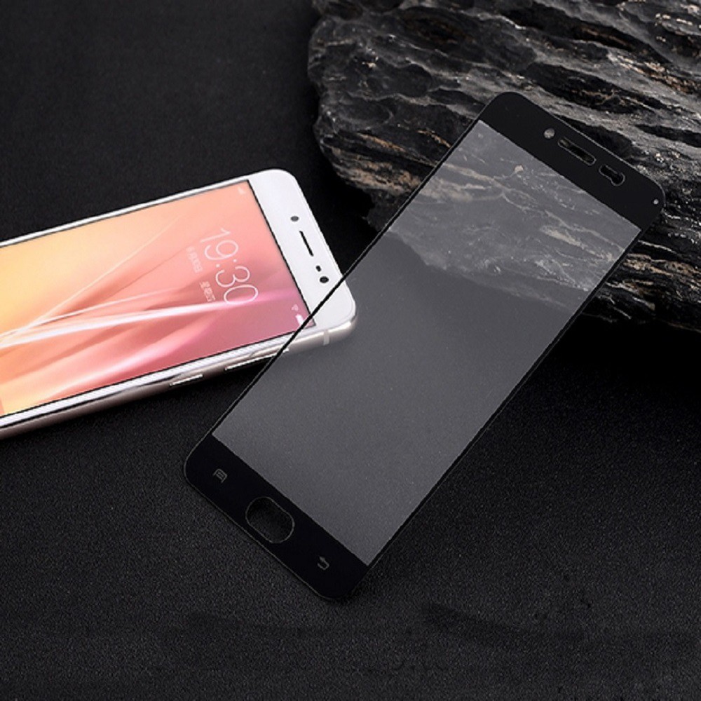 Tempered Glass Vivo V5S Full Colour / Non Full Bagian Depan Anti Gores Kaca Screen Protector Guard Temper Glass
