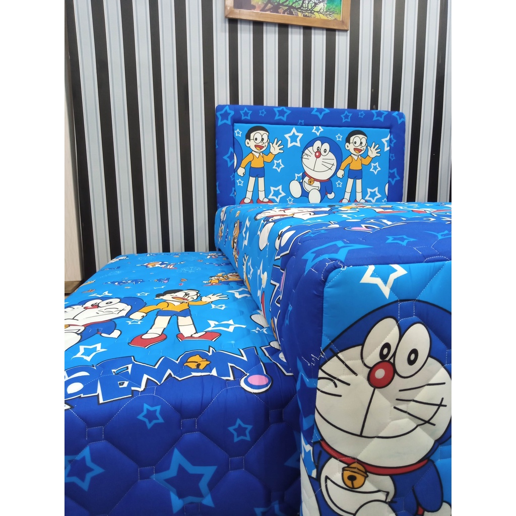 KASUR SORONG ANAK KIDS 2 IN 1 KARAKTER DORAEMON BERGARANSI  UKURAN 120X200 CM