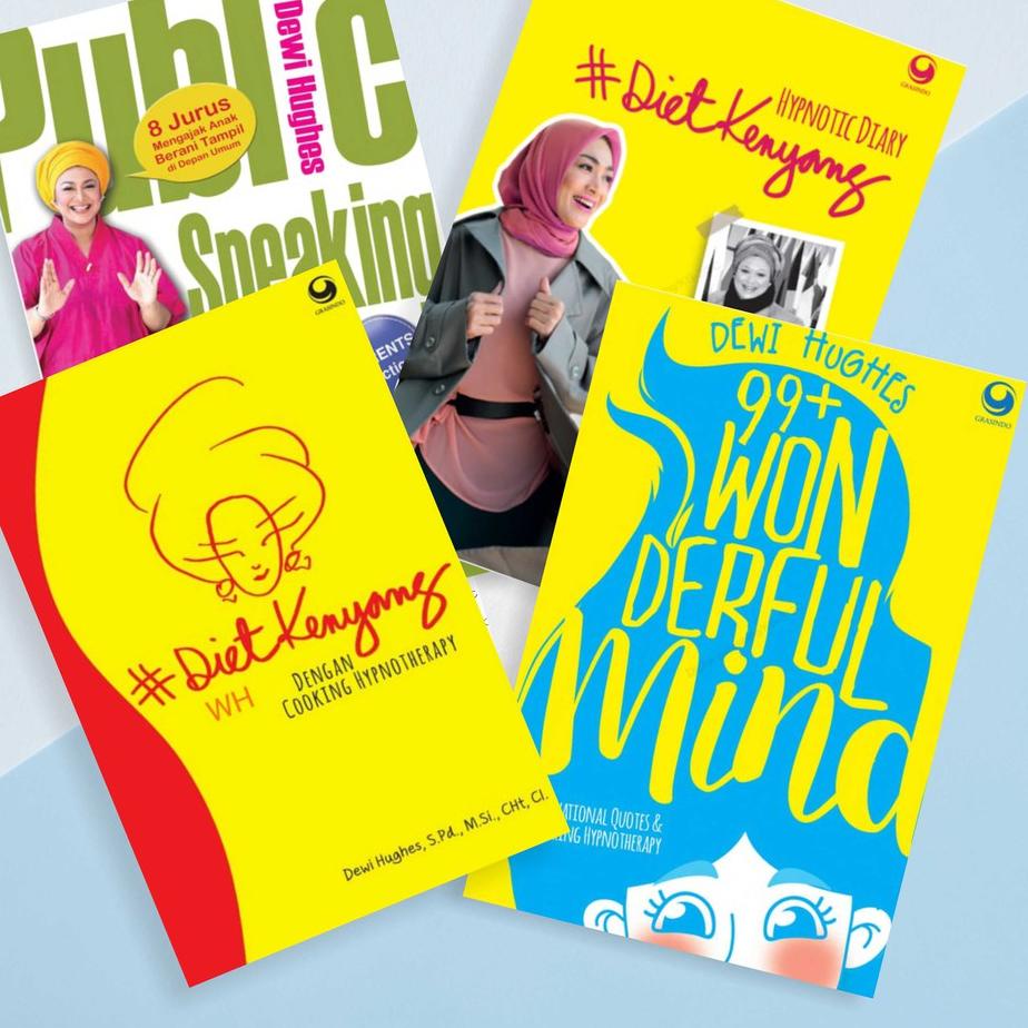 

←Terupdate✽← HT0RK Buku DEWI HUGHES ; Diet Kenyang, 99+ wonderful mind, public speaking for kids, Hypnotic Diary 063 ←Buruan Beli