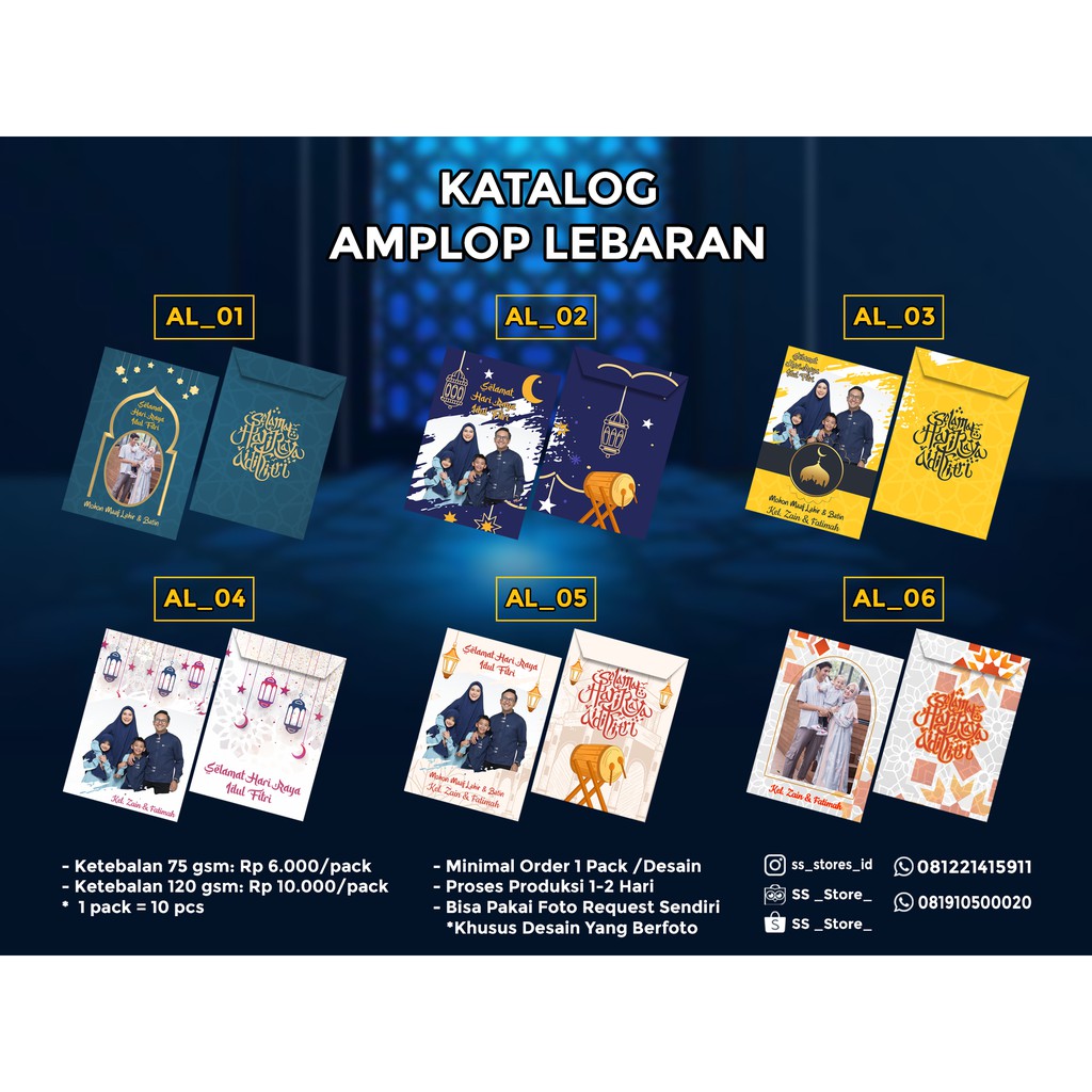 

Amplop Lebaran (AL_01 - AL_06)