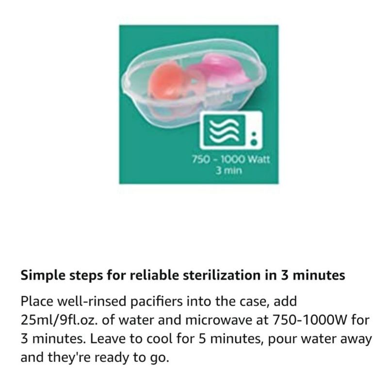 Kotak empeng bayi tempat penyimpanan dot bayi baby pacifier soother storage box kompeng bayi avent original bisa disteril microwave k3 babyshop-1