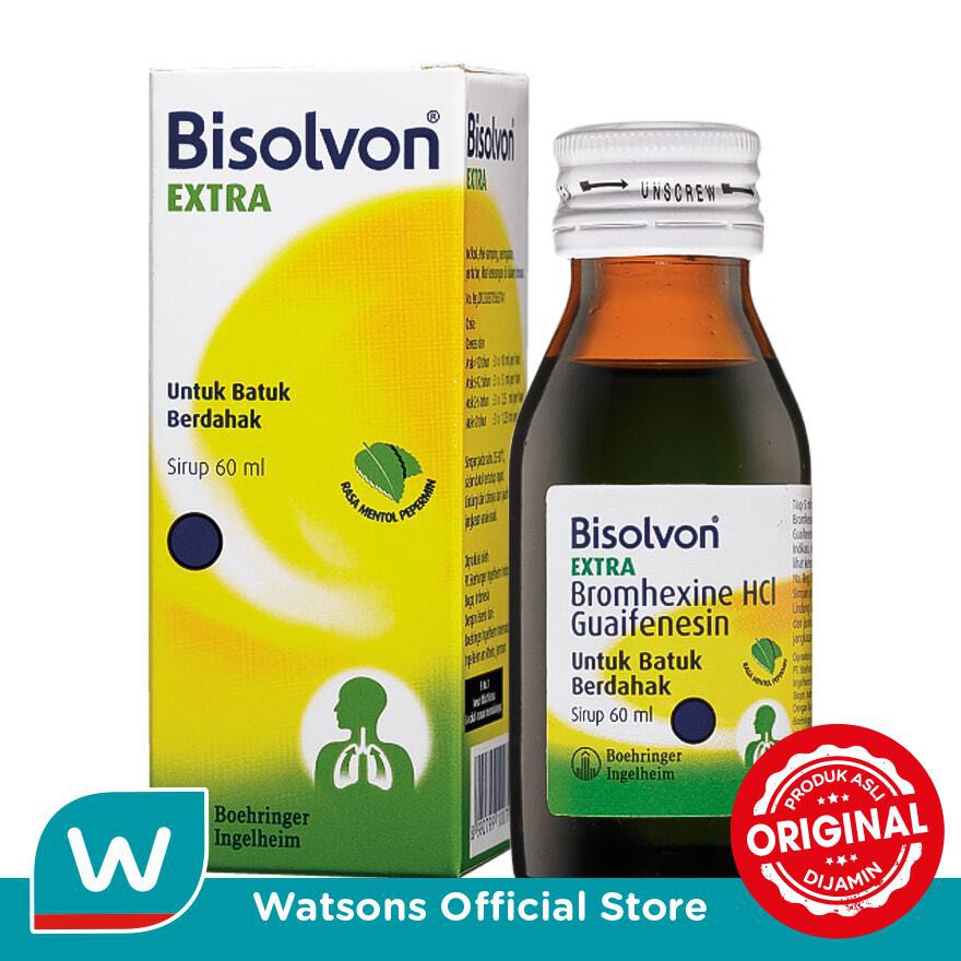 Bisolvon Extra Syrup 60ml