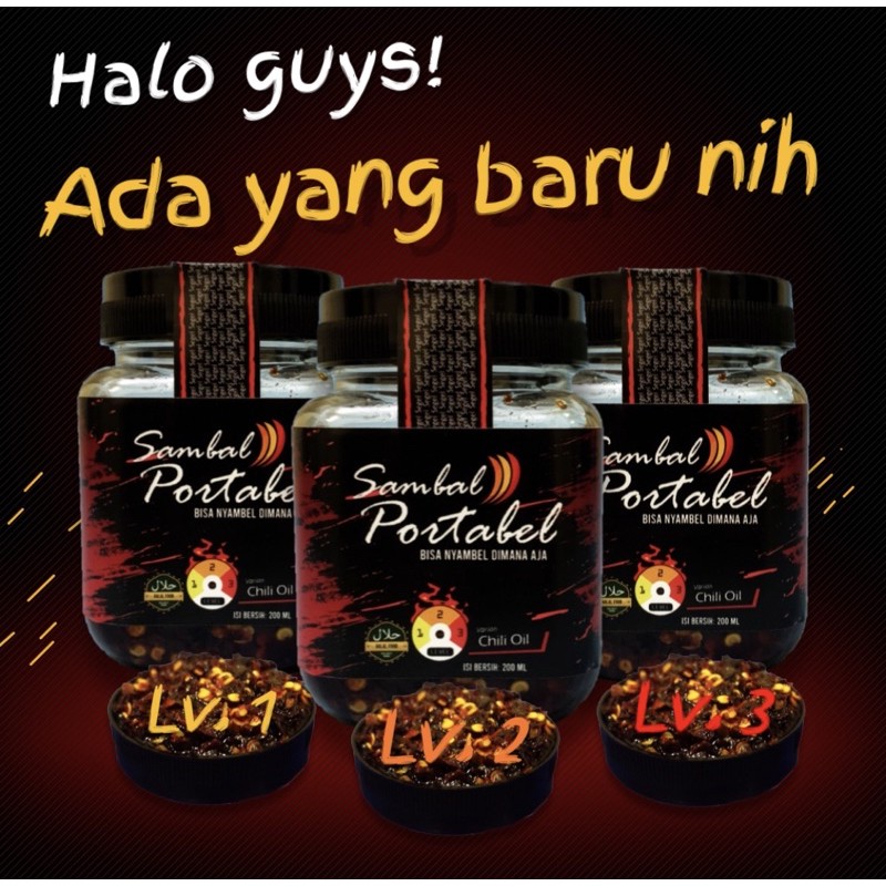 

Chili Oil by Sambal Portabel