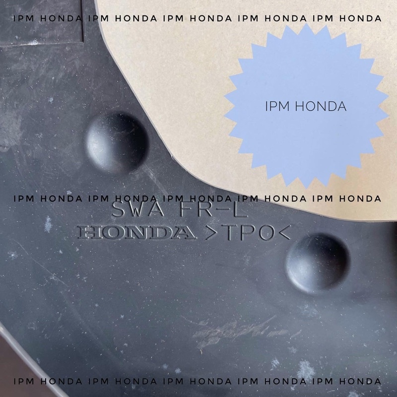 SWE Mud Guard Karpet Roda Lumpur Depan / Belakang / Kanan / Kiri Honda CRV GEN 3 RE RE1 RE3 2007 2008 2009 2010 2011 2012 75800 75810 75820 75830