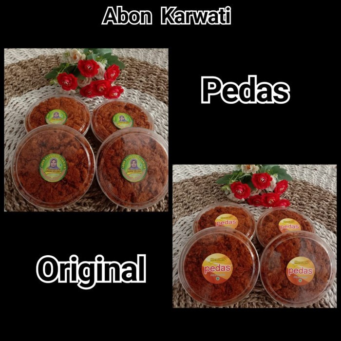 

Abon Karwati Cianjur Siap Saji Original / Pedas