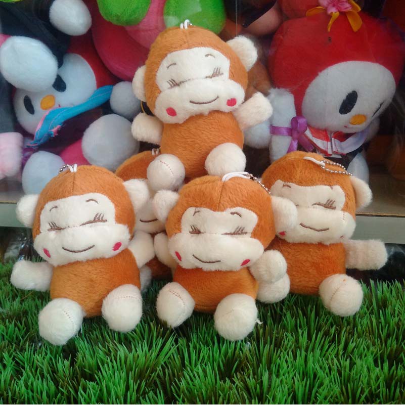 Boneka Gantungan Kunci Karakter Monyet Yoyo Cici - Yoyo Cici Monkey