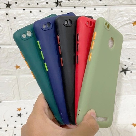 CASE BABY SKIN MACARON + PROTECT CAMERA INFINIX SMART HD SOFTCASE - FA