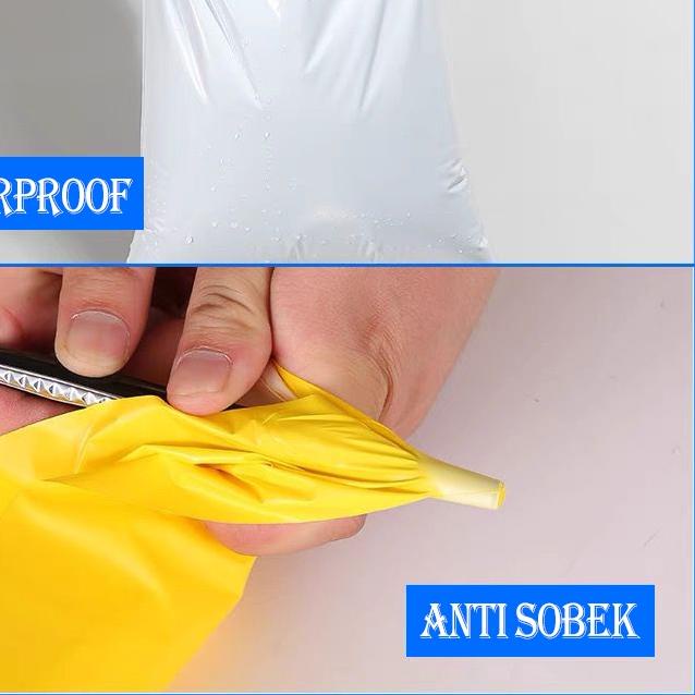 

Polymailer / Plastik Packing Online Shop 40X50CM LDPE WARNA Glossy Isi 100Pcs Lem Perekat Grosir