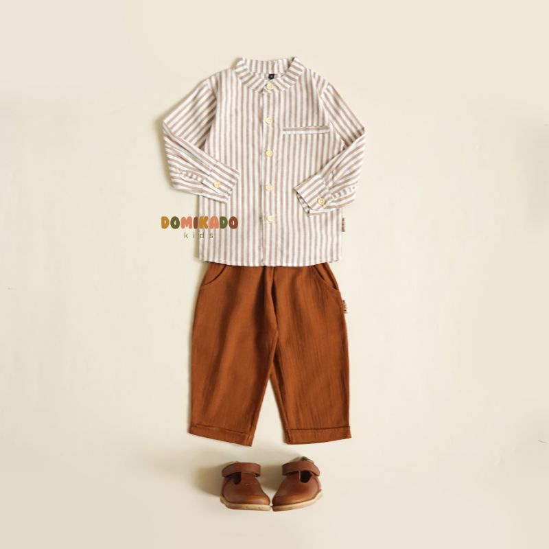 Little Arash | XAVIER Top | Kemeja anak | Kemeja changi anak | Kemko anak