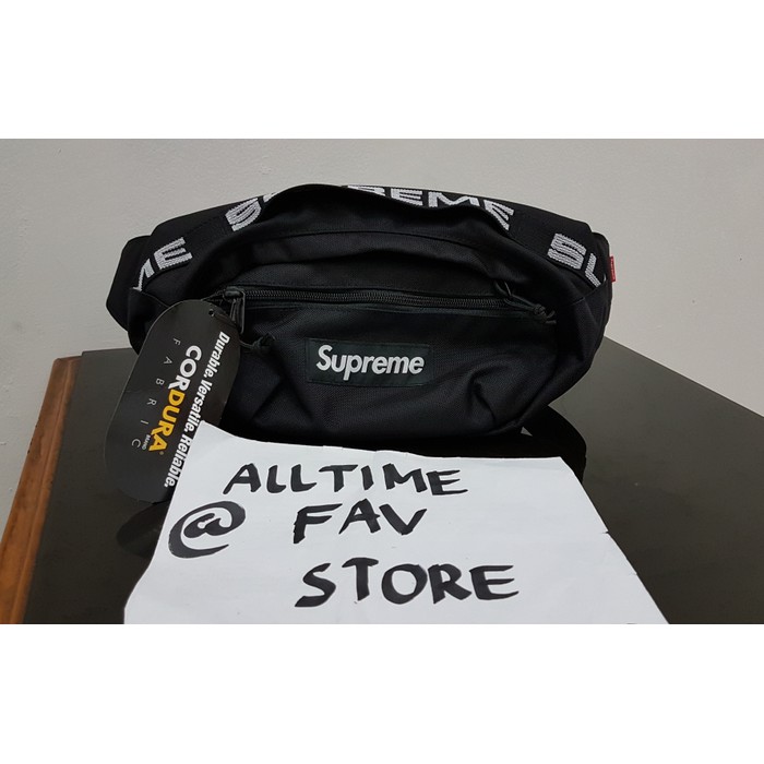 TERBARU N1E5 TAS PRIA WANITA PUNGGUNG RANSEL SEKOLAH SLEMPANG M supreme waistbag waist bag fan