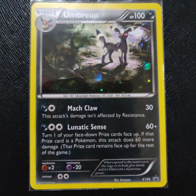 %%%%] Kartu Pokemon TCG EN Promo XY96 Umbreon Holo
