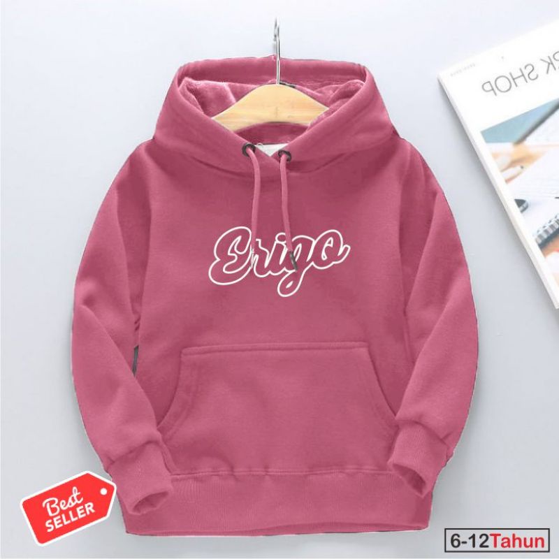 hoodie logo simple - Sweater Hoodie Anak - Hoodie Anak Unisex (Pria Dan Wanita) Umur 2-12 Tahun