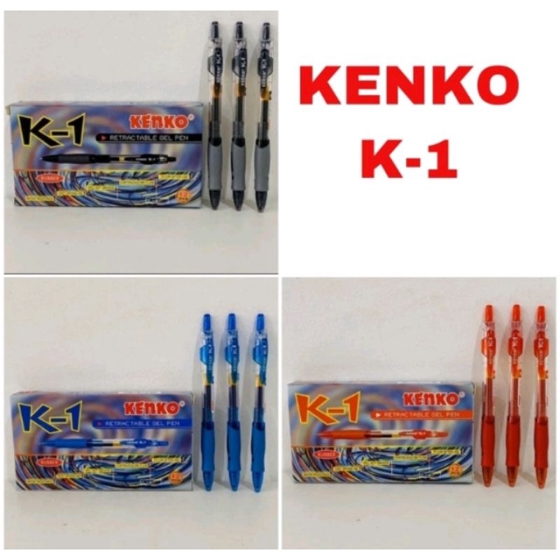 

Pulpen / Pen / Pena Gel Kenko K-1 Ecer (2pcs)