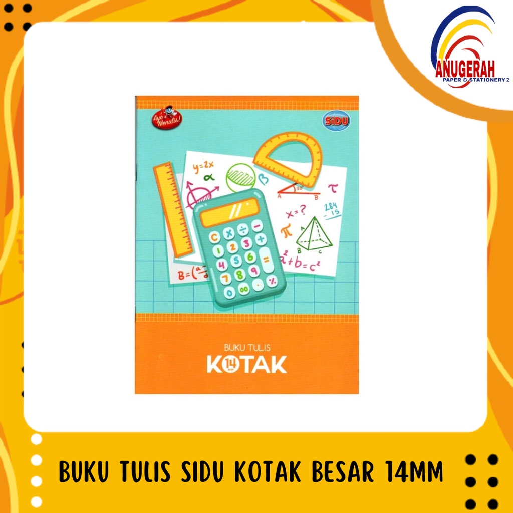 

BUKU TULIS SIDU KOTAK BESAR 14mm (PAK)