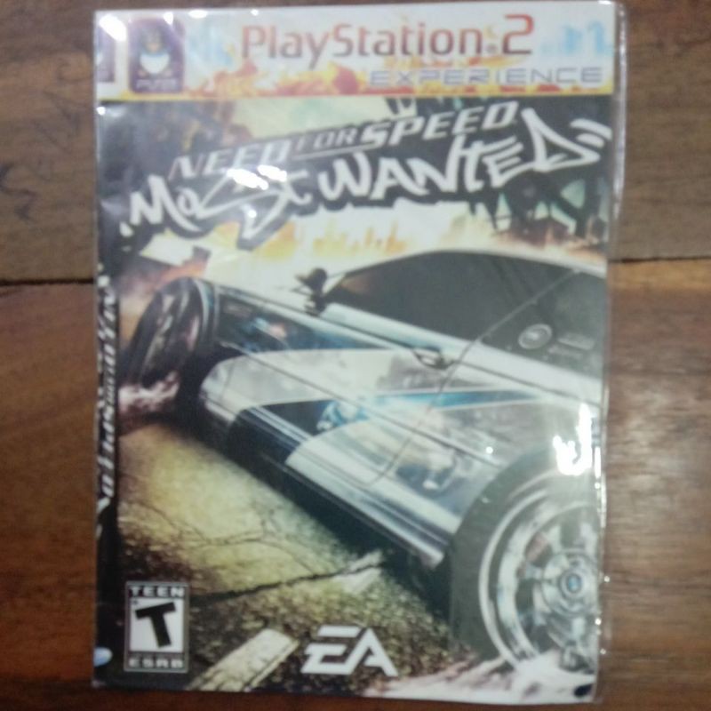 KASET PS2 NEED FOR SPEED MOST WANTED
