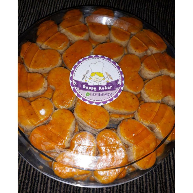 

kue kacang ukuran toples 750g