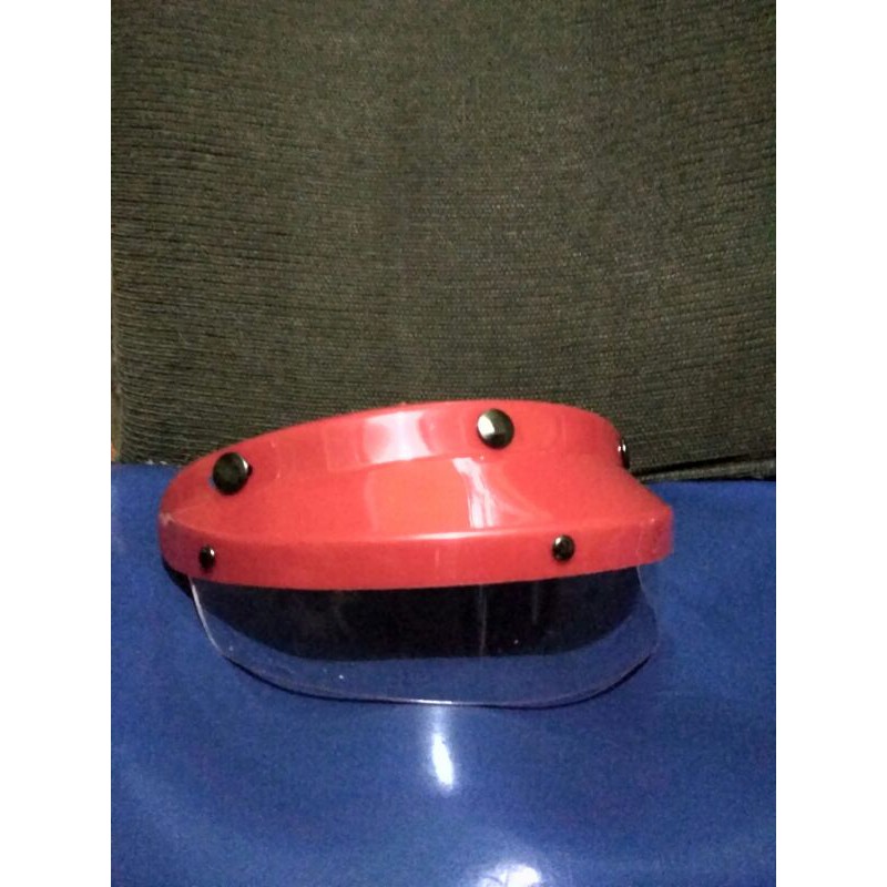 Putusetiawan898 - Pet Helm Bogo Seri Rally - Aksesoris Helm Retro Variasi Pet