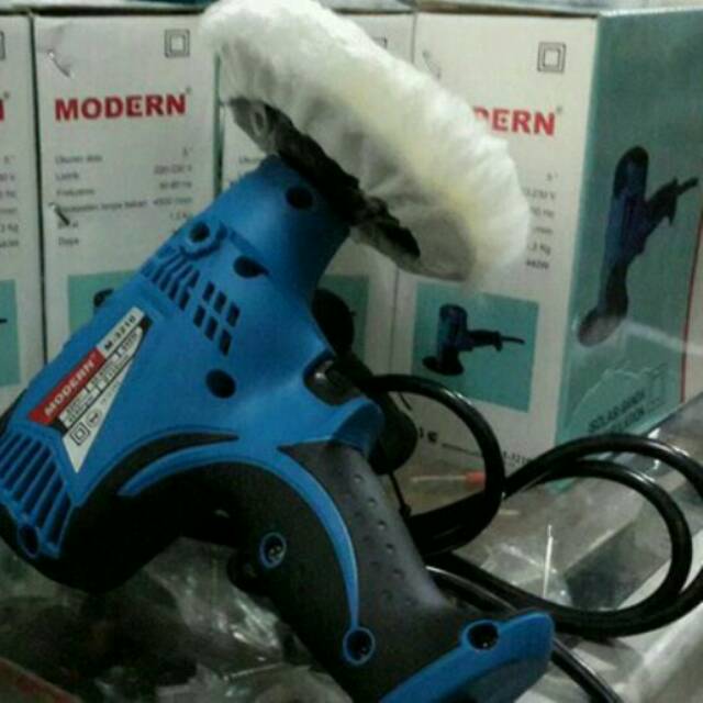 MESIN POLES MOBIL +WOOL POLES (with SPEED CONTROL) CAR POLISHER