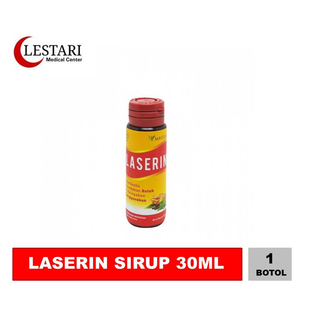 

Laserin Sirup 30ml / batuk pilek masuk angin