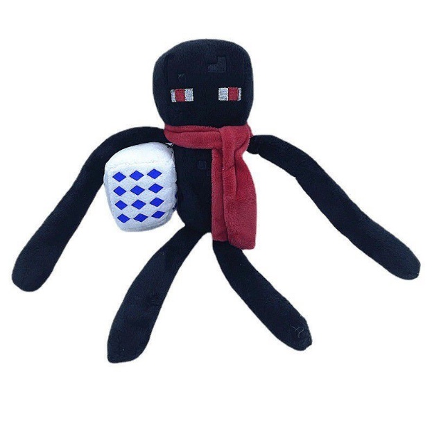 26cm Boneka Minecraft Enderman Plush Toy Figures Stuffed Pillow Sofa Mainan