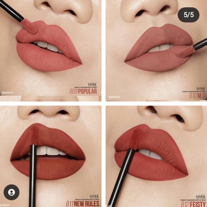 MAKE OVER Powerstay Transferproof Matte 22% Lip Cream 7 g - Lip Cream