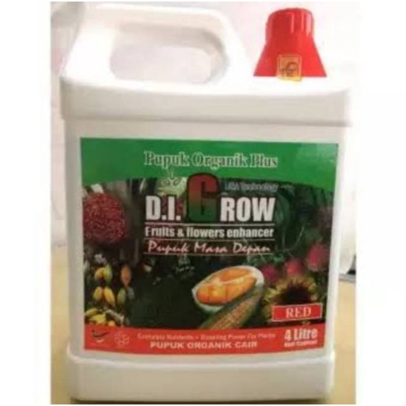 DIGROW MERAH PUPUK ORGANIK PLUS 4 LITER