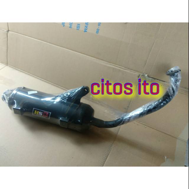 Kenalpot bobokan racing mio