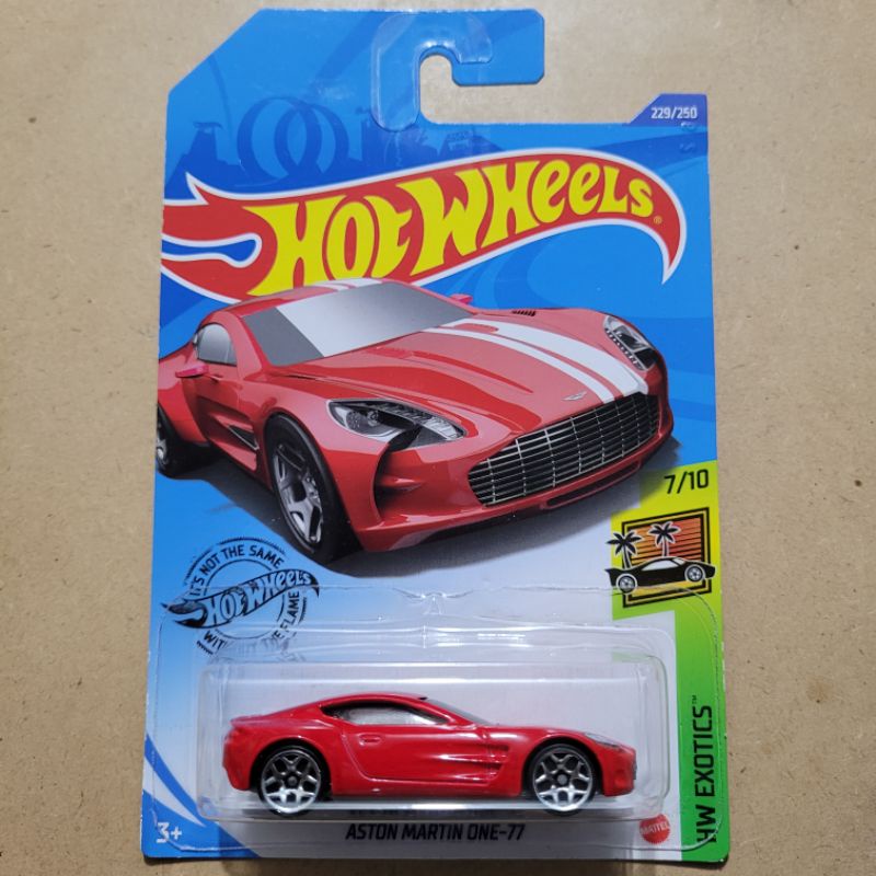 HOT WHEELS ASTON MARTIN ONE-77 / HW EXOTICS [ RED WHITE ]