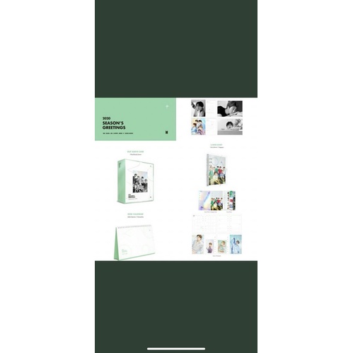 BTS SEASON GREETING 2020 OFFICIAL (SHARING)