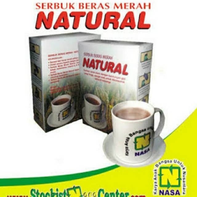 

serbuk beras merah Nusantara SBMN