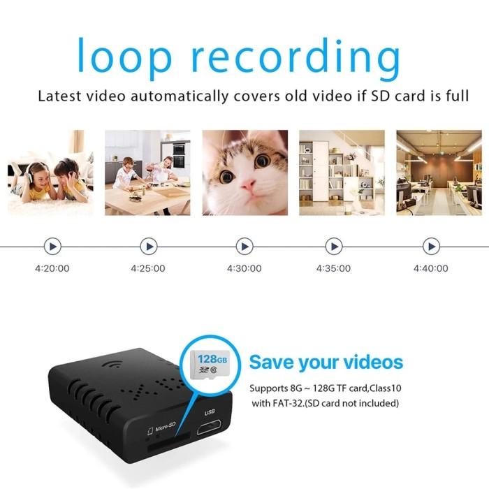 Camera Super Mini Wifi Hd Spy Camera - Micro Camera Xd