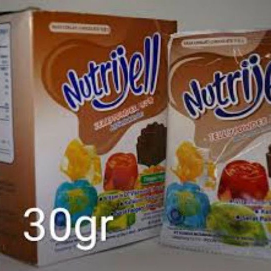 

Nutrijell jelly powder coklat 30 GRAM