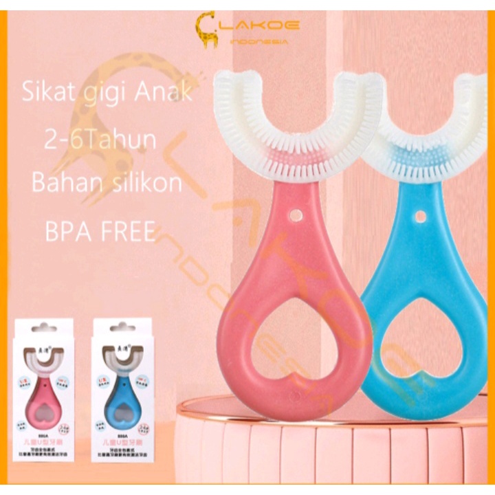 Sikat Gigi Anak Bentuk U / Training Toothbrush