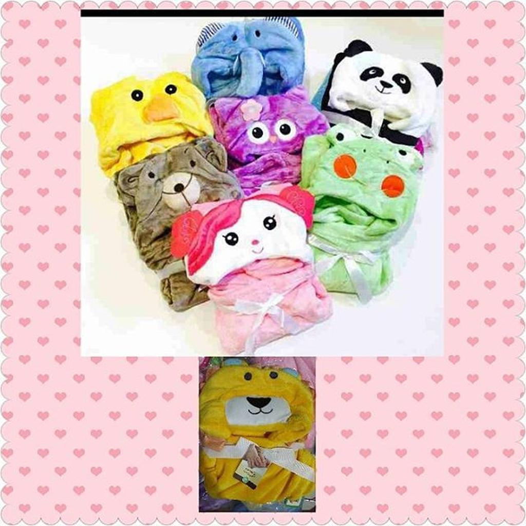 selimut topi animal lembut