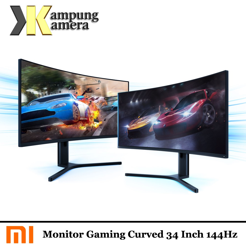 Xiaomi Monitor Gaming Curved 34 Inch 144Hz WQHD GARANSI