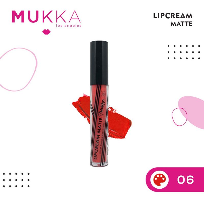 LIP CREAM MATTE BRAND MUKKA LOS ANGELES