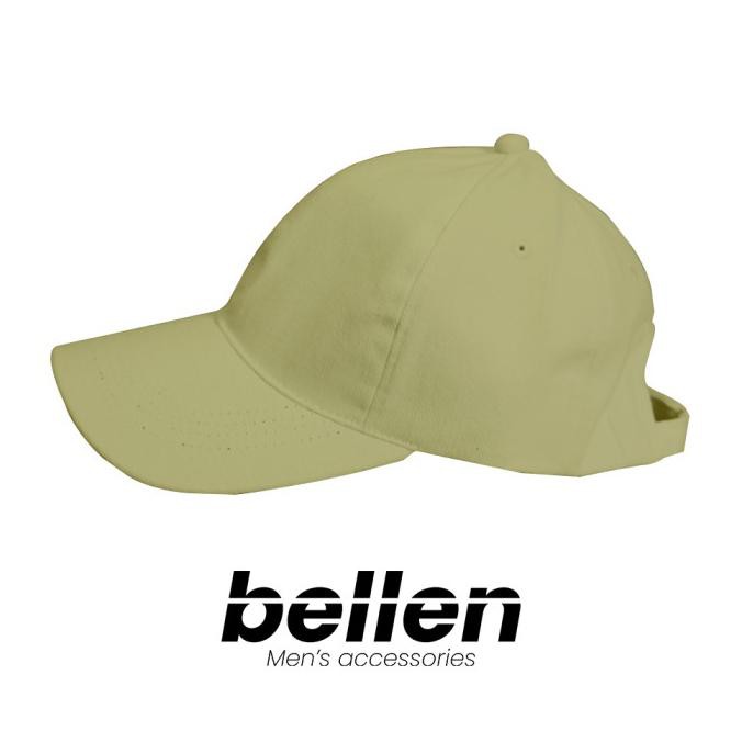 Aman Topi Baseball Cream Pria Wanita Original Polos / Topi Anak Murah