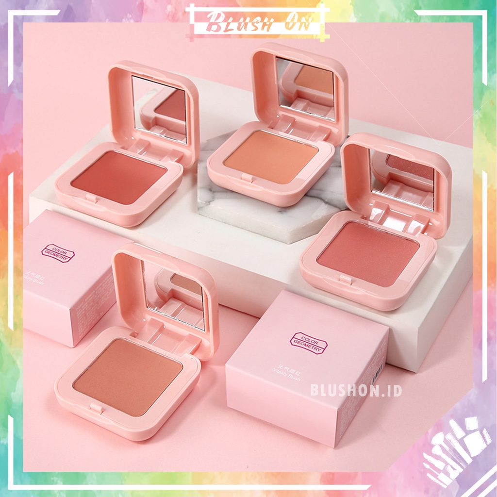 LAMEILA Blush On Natural Orange 6 Color Matte Pallete Tahan Lama 3042