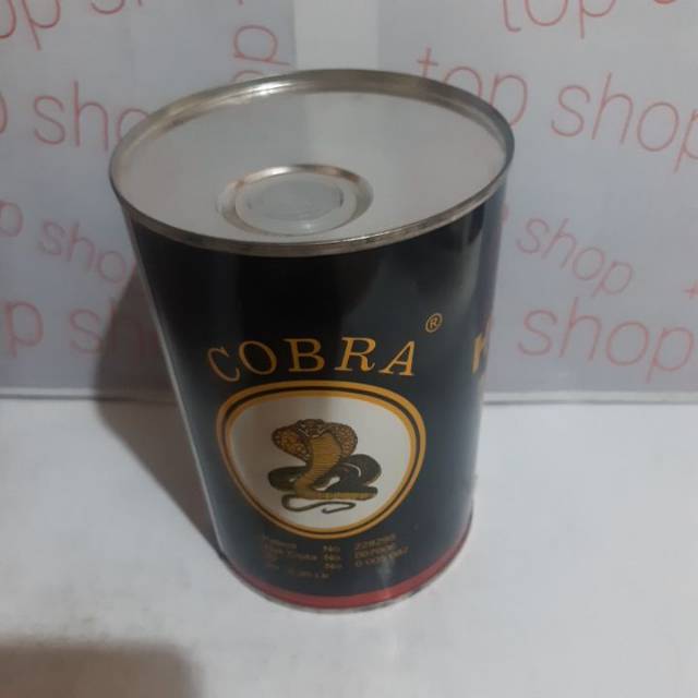 TINNER COBRA HITAM KALENG ISI 1 LITER