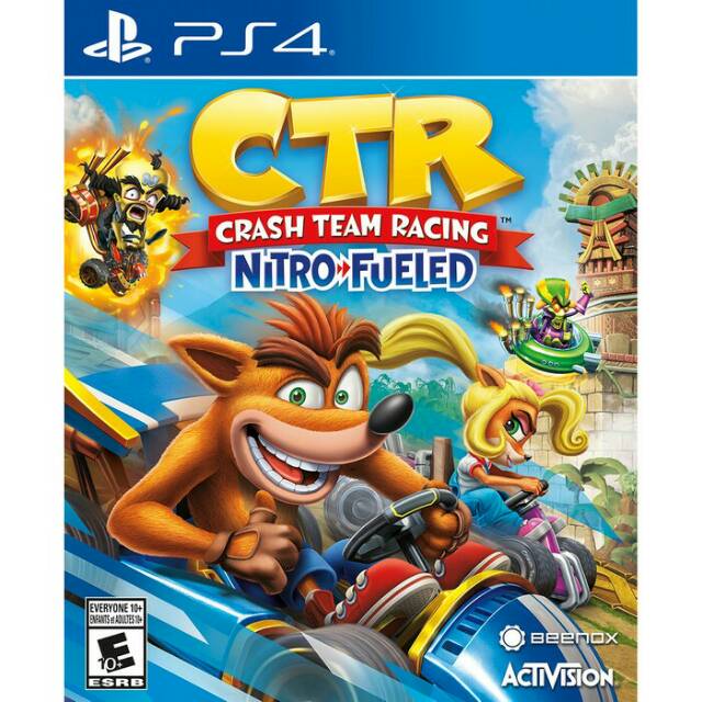 CTR CRASH TEAM RACING NITRO FUELED GAME PS4