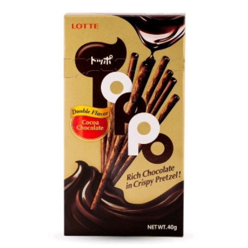 

3 packs x Lotte Toppo double / vanilla chocolate 40 gr