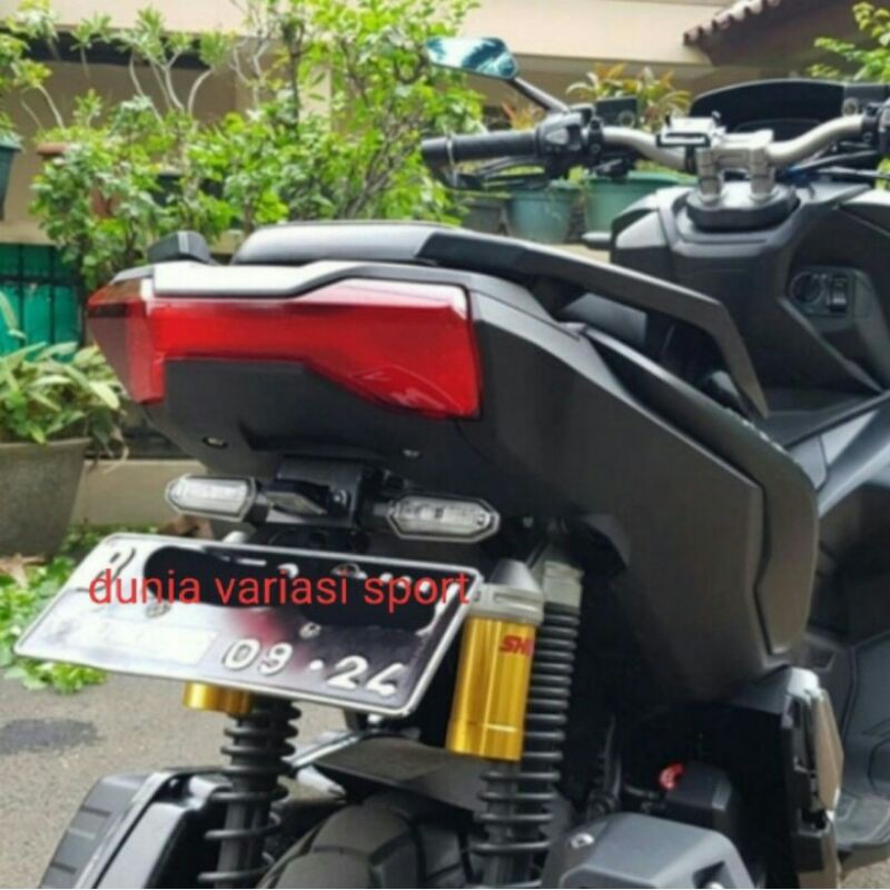 Tail tidy honda ADV 150 dudukan breket plat nomor belakang