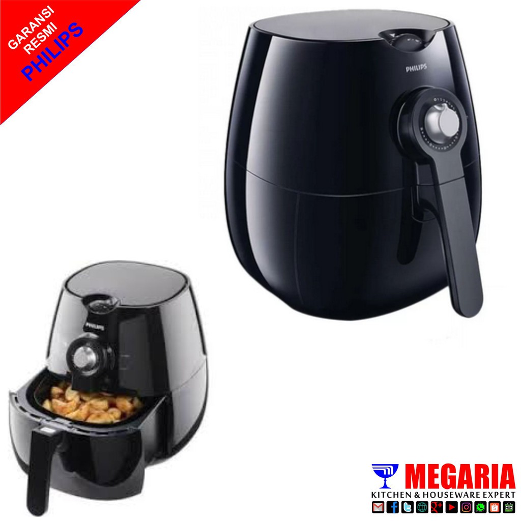 Air Fryer PHILIPS HD 9218/Alat Penggorengan Tanpa Minyak PH HD 9218