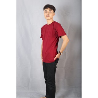  KAOS  POLOS  COTTON COMBED  30S  100 PREMIUM  Shopee Indonesia