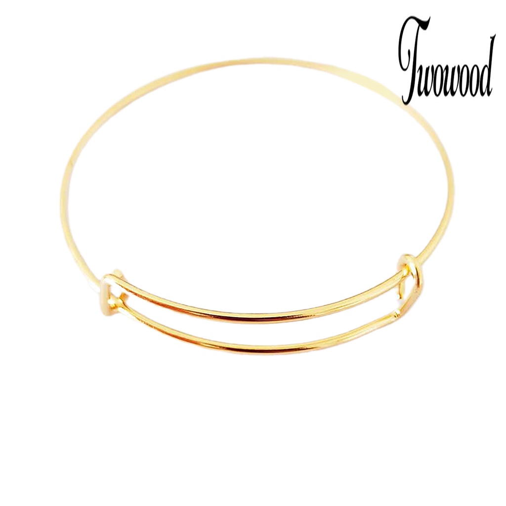 Gelang Bangle Simple Adjustable Untuk Wanita