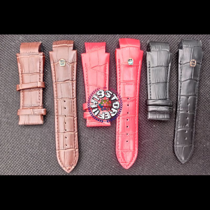 Strap tali jam tangan kulit Aigner Palermo tali jam kulit Aigner Palermo For Man